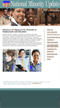 Mobile Screenshot of nationalminorityupdate.com